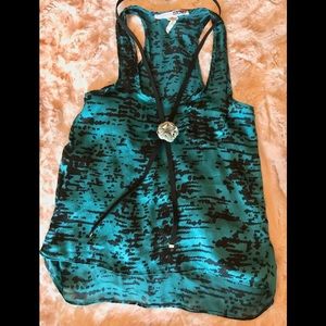 Patterned Silky Tank